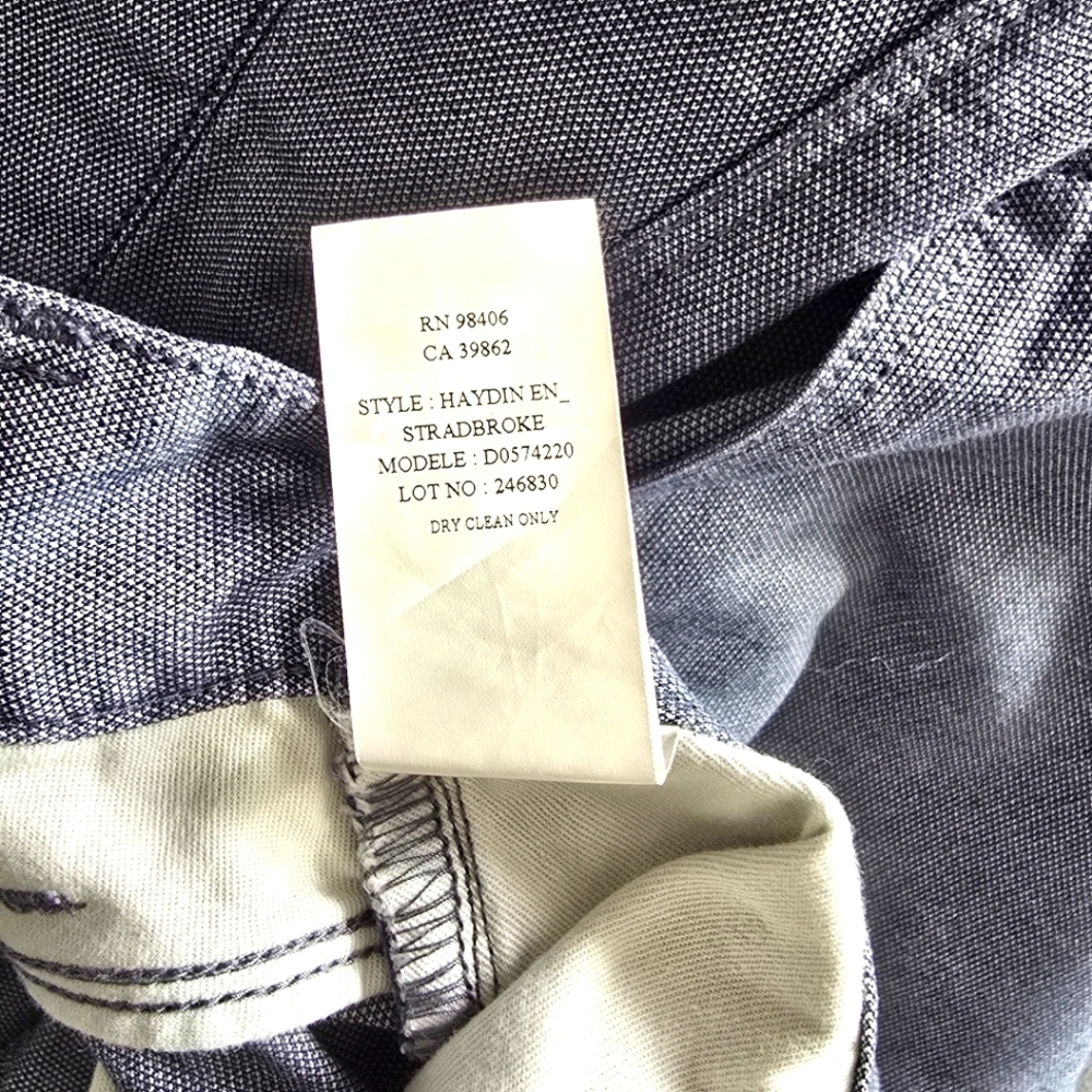 Theory Men's Haydin Pant in Stretch Cotton Twill - Picture 9 of 12